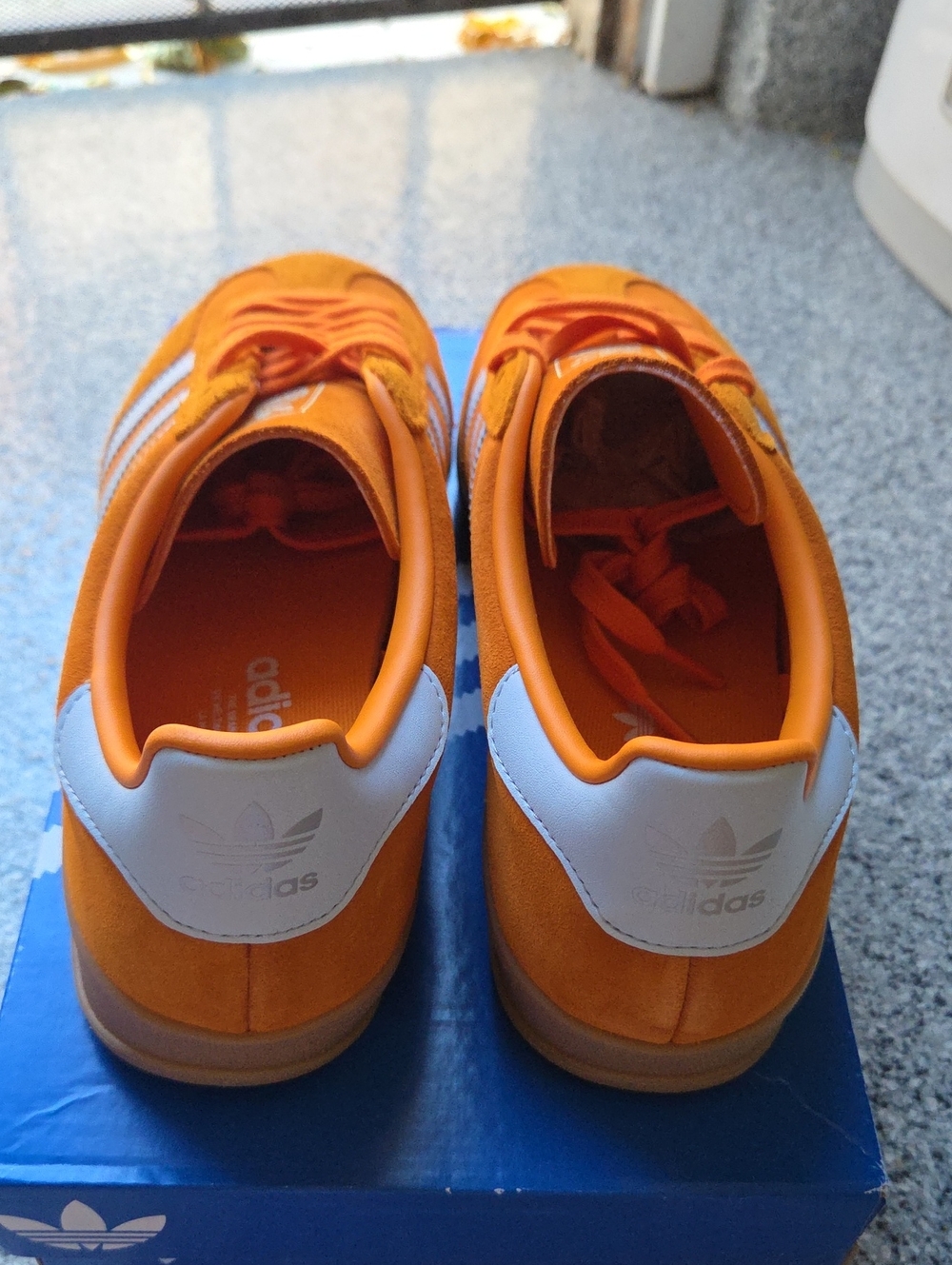 Adidas Orange Gazelle Indoor ​US Men's: 9.5​US Women's: 10.5 NEW - Picture 4 of 8